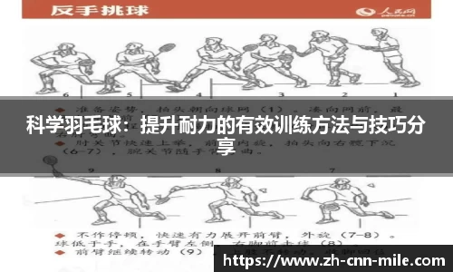 科学羽毛球：提升耐力的有效训练方法与技巧分享